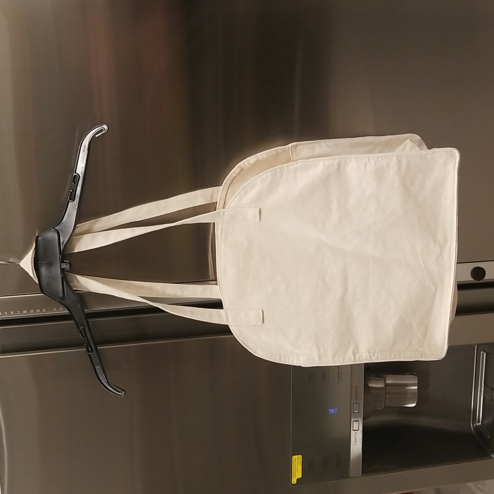 ๐CULT GAIA๐ Reusable Tote Bag Canvas Carryall Logo Recycled Cotton Cream - Picture 6 of 12